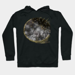 Abstract Monochromic Design Hoodie